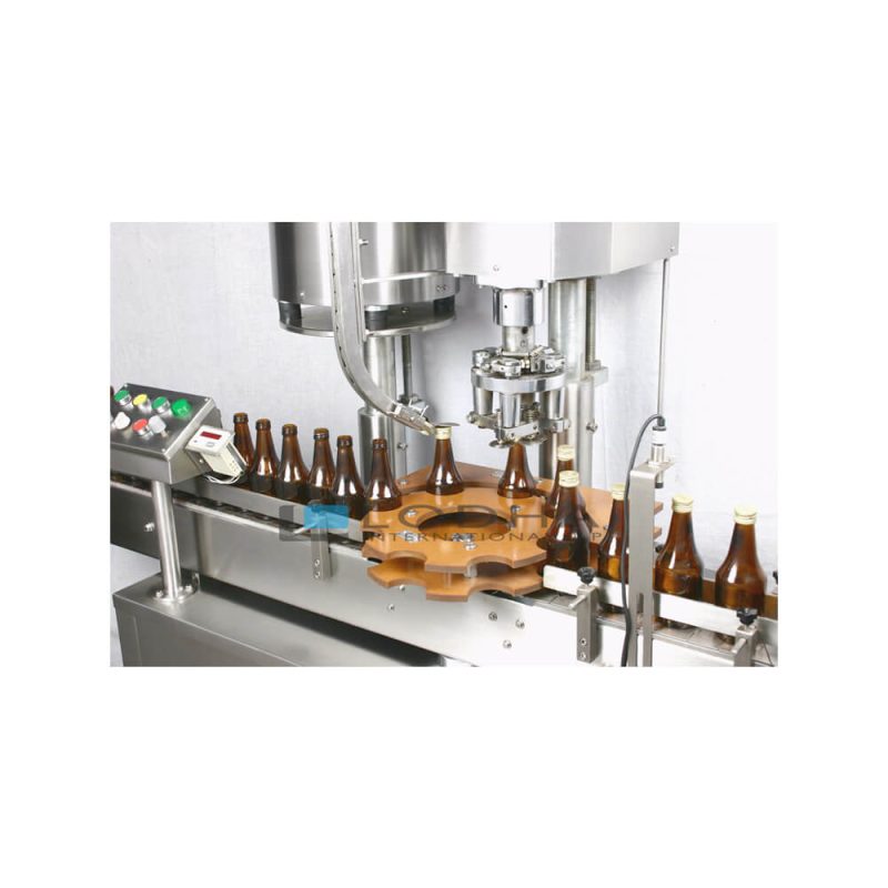 Automatic Single Head Bottle Capping Machine